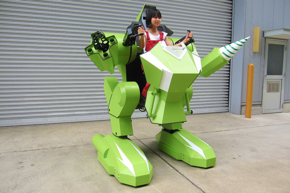 こども用搭乗型ロボ「キッズウォーカー」